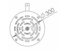Ø300 mm, 1x Nano