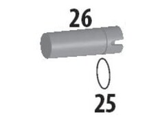 Шток с уплотнением запасной
